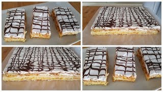 ميل فوي بطريقة سهلة و سريعة / ميلفوي/ mille feuille