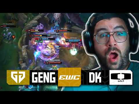 WHAT ON EARTH DID WE JUST WITNESS? | GENG VS DK | EWC 2026 SEMI FINALS