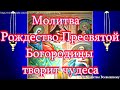 Молитва "Рождество Пресвятой Богородицы". Очень сильная защита от болезней, врагов и несчастий