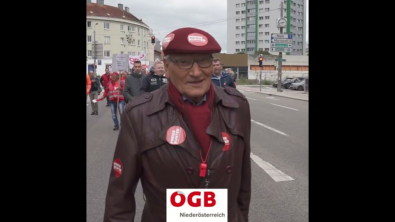 ÖGB Demo St Pölten