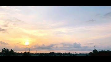 Beautiful Sunrise Time lapse #relax #sunrise #music #enjoy #love #happy .