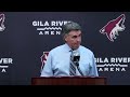 Head Coach Dave Tippett - Flyers vs Coyotes