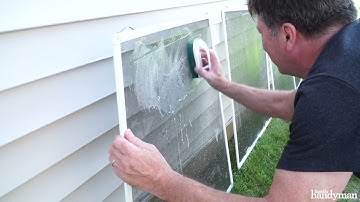 How to Clean Window Screens