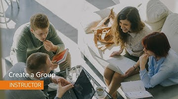 Groups - Create a Group - Instructor