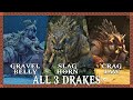 God of War Ragnarök - All 3 Drakes