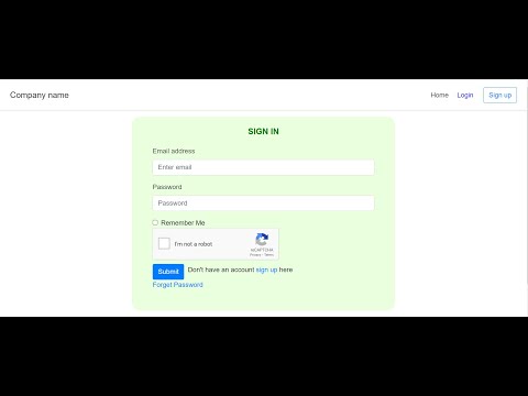 08- Custom Login with google captcha in Laravel