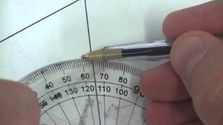 Using a Protractor to Measure an Angle