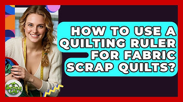 How To Use A Quilting Ruler For Fabric Scrap Quilts? - The Upcycle Lab