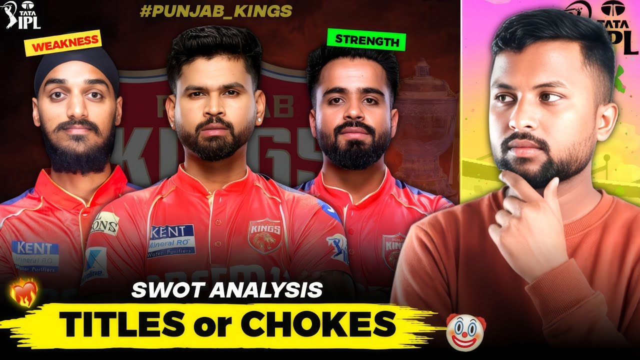 PBKS SWOT Analysis 2026 🔥 | PLAYING XI | Can Punjab Kings Win IPL 2026 Trophy? 🏆