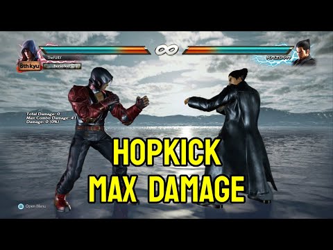 Jin UF4 - Hopkick Combos | 86 Damage