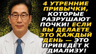 4 утренние привычки, разрушающие почки и приводящие к необходимости диализа