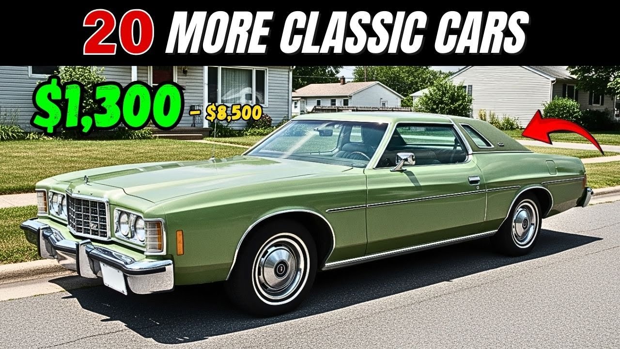 20 Uncommon Classic Cars $1,300–$8,500!