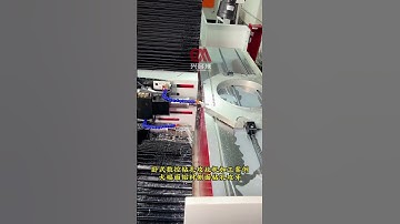 Horizontal CNC drilling machine drilling and tapping on the side of the big size aluminum block