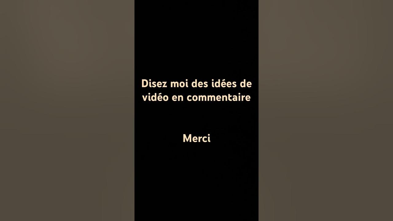 Idée YouTube