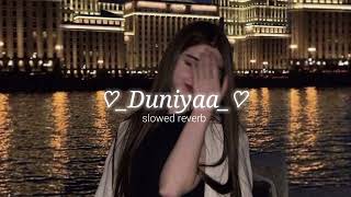 ♡[Duniyaa] song slowed Reverb chill music