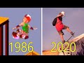 Evolution of skateboard games 19862020