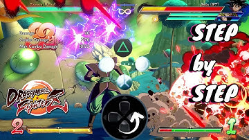 D🅱FZ ➤Zamasu Sparkless TOD solo combo 100% PS4/PS5 inputs!!! Tutorial【 Dragon Ball FighterZ】