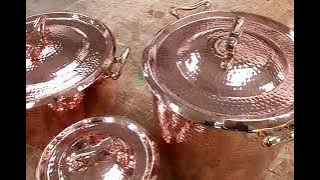 Amoretti Brothers Copper Cookware Set - Standard Knob