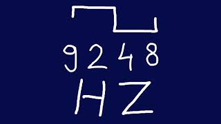 9248 hz square