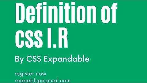 International Relations defined #CSS_IR