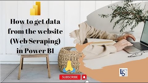 How to get data from the website in Power BI | Web scraping in Power BI  |
