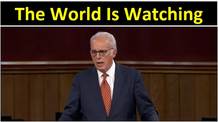 John MacArthur Rebukes The SBC - "The World Is Watching"