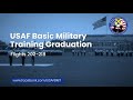 Usaf basic military training graduation ceremony flights 202218  march 7 2024