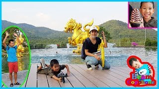 น้องบีม | เล่นตำรวจจับผู้ร้าย เที่ยวราชบุรี สวนผึ้งไฮแลนด์ Zoo Animals