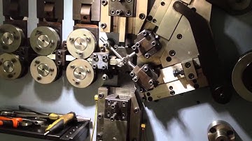 AL 540 1.5 to 4.0mm 5 axis compression spring coiling machine