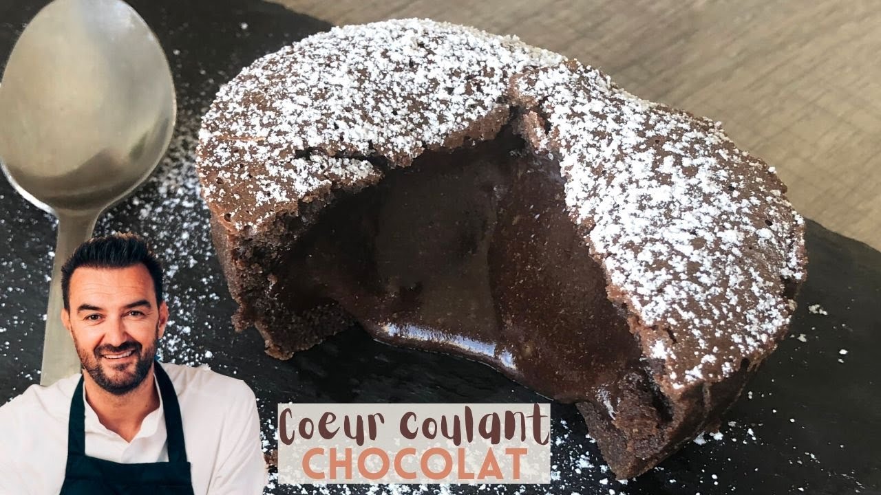 🍫 Moelleux au chocolat au coeur coulant de Cyril Lignac