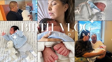 SUCCESSFUL UNMEDICATED VBAC VLOG || BIRTH VLOG w TIMESTAMPS