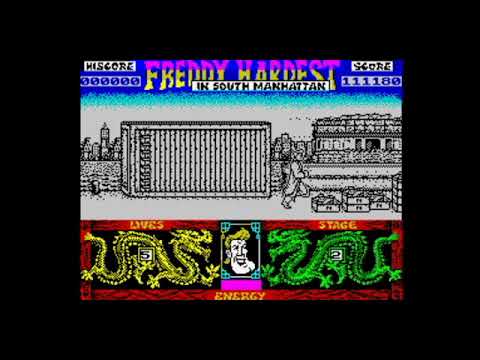 Freddy Hardest In South Manhattan 128k (2018 Edition) Walkthrough, ZX Spectrum