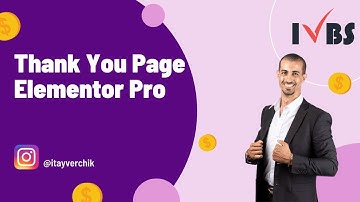 How To Build A Form That Redirects The Users To A Thank You Page Using Elementor Pro