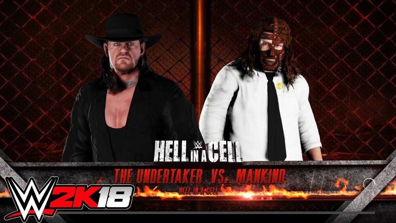 Download Wwe 2k18 Undertaker Vs Mankind Hell In A Cell In Mp4 And 3gp Codedwap - undertaker roblox id