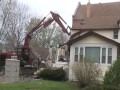 Sts. Peter and Paul rectory demolition in Spring Valley