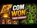 COM WON THE KVK | MASSIVE FORGE OF LIGHT REWARDS | CALL OF DRAGONS
