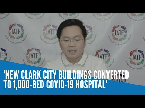 Nograles: New Clark City buildings converted to 1,000-bed COVID-19 hospital