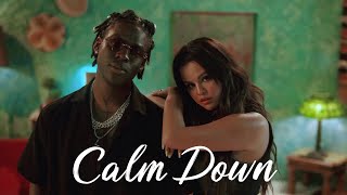 Calm Down  Rema (Lyrics) Ellie Goulding, Ed Sheeran,... MIX