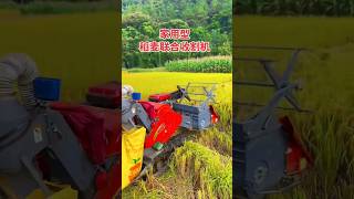 #Handheld harvester #Rice and wheat harvester #Small combine harvester #Time and labor saving#tectar