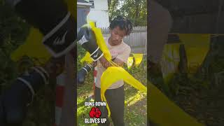 He Got Hit So Hard He Thought It Was A Behind The Back Punch 😔😂😂🎥 Guns Down Gloves Up 🥊