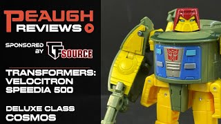 Video Review: Transformers Velocitron Speedia 500 - Deluxe COSMOS