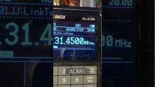 航空無線ACARSの情報を表示できる受信機ALINCO DJ-X100 #アマチュア無線 #航空無線