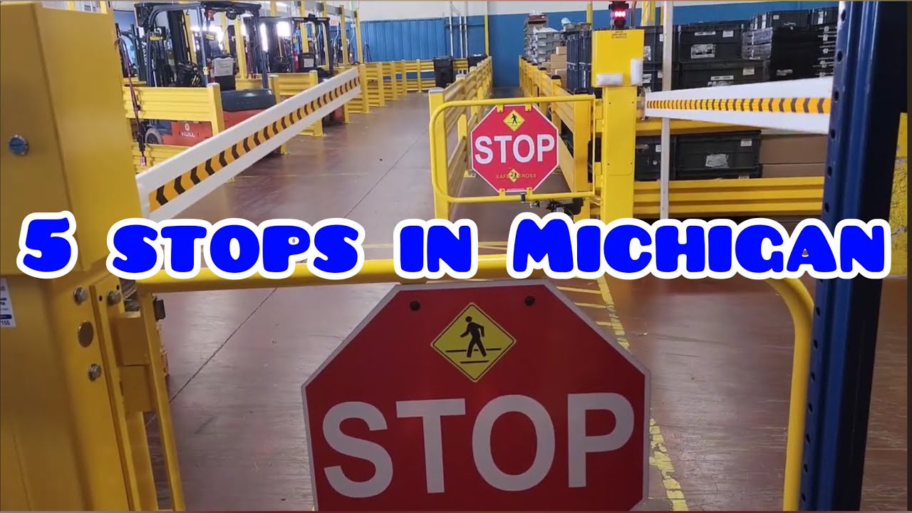 Volvo VNL780 trucking - Multiple pick ups in Michigan // New Headlights Out of Adjustment