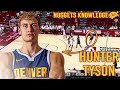 Second round steal  nuggets knowledge hunter tyson