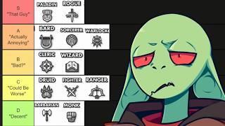 Dungeons and Dragons Class Stereotypes RANKED from Worst to Best