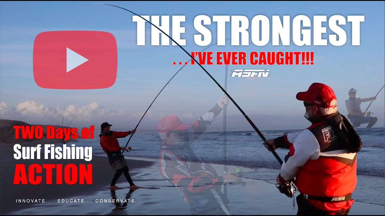 The STRONGESTi've ever caught, Two Days of Surf Fishing Action