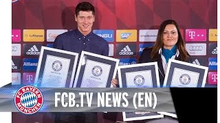 Lewandowski in Guinness Book of Records