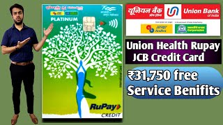 Union JCB health credit card | lifestyle & wellness rupay platinum credit card - union bank of india