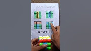 3x3 bubble cube solve in magic trick 🔥🥵 #shorts #rubikscube #youtubeshorts #cubeskingamrit #cube