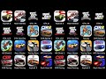 Asphalt 8, Most Wanted, GTA: SA, GTA III, GTA: LCS, GTA Vice City, Racing, CSR Racing 2...